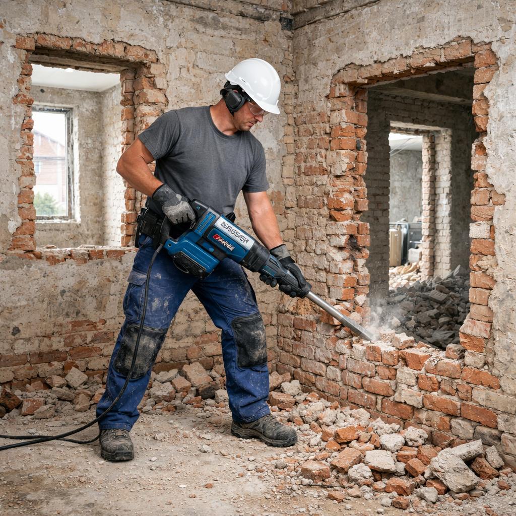 Къртене на отвори за врати и прозорци